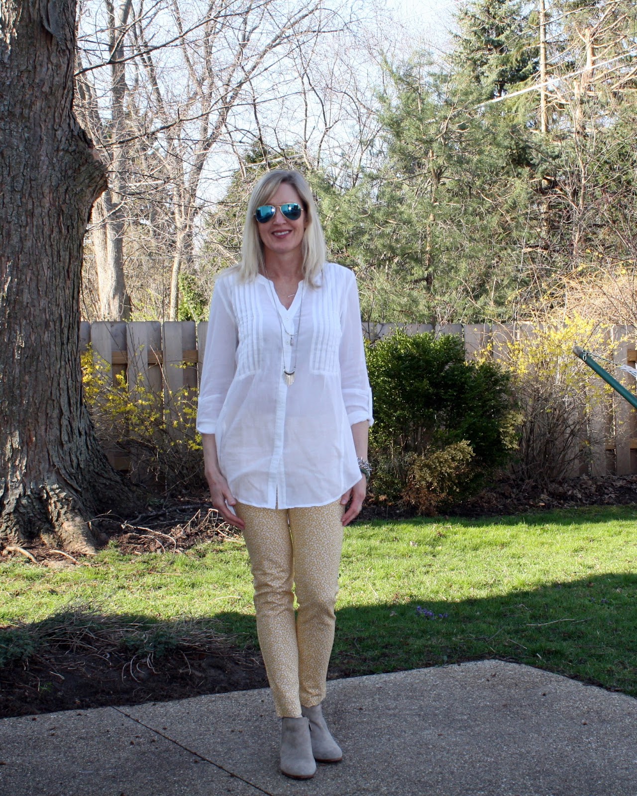 Old navy deals printed pants